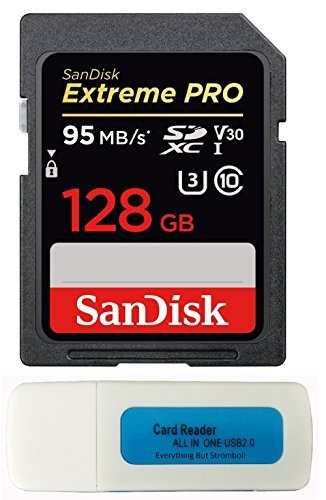 Tarjeta De Memoria Para Canon Sandisk Extreme 128gb + Lec