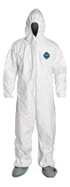 Comprar Mameluco Descartable Blanco Tyvek Dupont Descartable X 25u