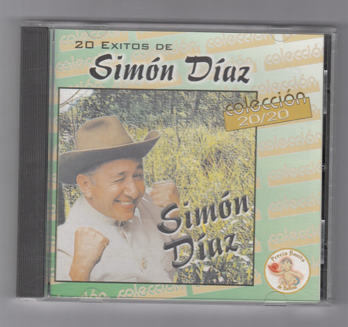 Simon Diaz 20 Exitos Coleccion 20/20 Cd Original Usa Qqc. Mz