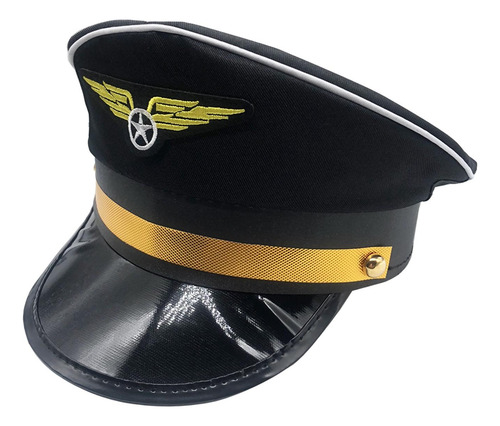 Accesorio De Disfraz De Sombrero De Cornisa Grande De Negro
