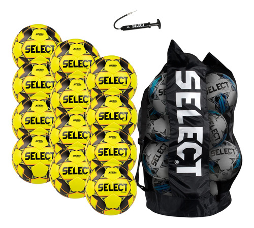 Select Turf Soccer Ball, Paquete De 12 Pelotas Con Bolsa De.