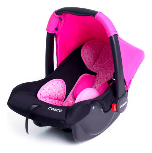 Bebê Conforto Infantil Rosa Cosco Para Auto Wizz 0 À 13kg