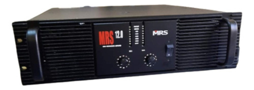 Mrs 9.0 - Amplificador De Potencia Color Negro Potencia De Salida Rms 1 W