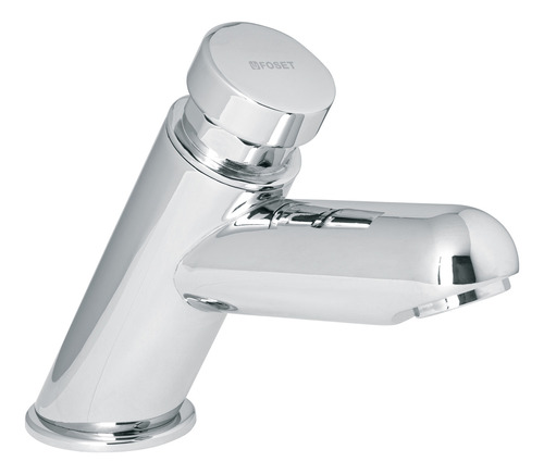 Llave Individual Temporizadora P/lavabo Cromada Foset Lli-10