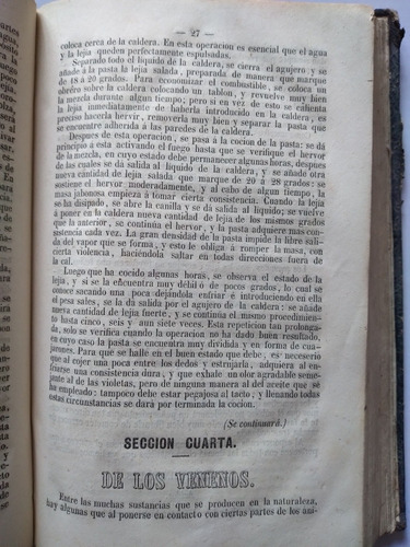 Libro Antiguo De Ciencias 1850 La Antorcha Por Luciano Martí (Usado)