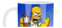 Comprar Taza Regalo Los Simpsons No Toques Mi Taza Homero Cafe