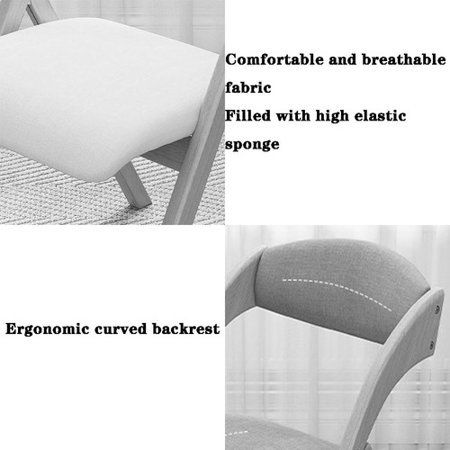 Zragek Sillas Plegables Con Asientos Acolchados Silla De