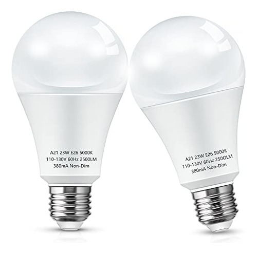 Lohas Super Bright White Led Light Bulb, A21 23w(150-20...