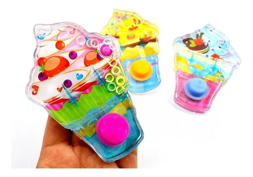 Juego De Agua Embocar Aros Water Game Fidget Toy Formas