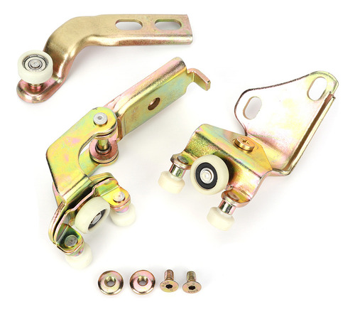 Kit Completo De Guía De Rodillos Para Puertas Corredizas 2d1