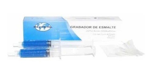 Kit De 2 Acidos Grabadores De Esmalte Dental 6 Gr Medental