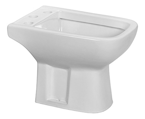 Bidet 3 Agujeros Piazza Amalfi B0103 Loza Blanco Para Baño