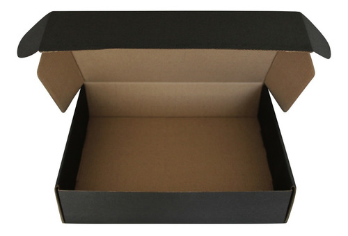 120 Mailbox 33x25x10 Cm Caja De Envíos Color Negro