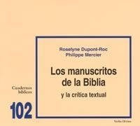 102.manuscritos Biblia Critica Textual.(cuadernos Biblicos)