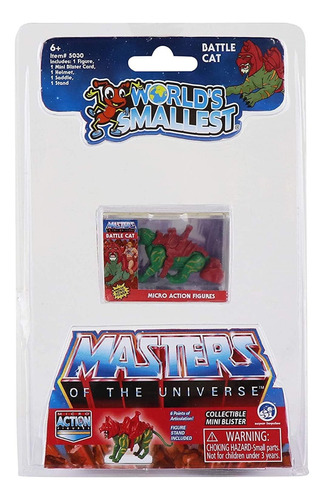 Masters Of Universe 4 Micro Figuras He-man Worlds Smallest *