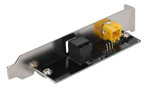 Placa Base De Fibra Coaxial Spdif Universal Con Deflector Di