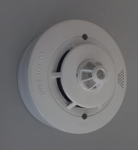 Detector Fotoeléctrico Humo Y Temperatura Dumont Dh-4326-2h Blanco
