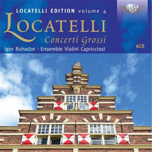 Locatelli Concerti Grossi 6 Cd Importado