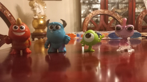 Set Figuras Minis Monster Inc. Disney Pixar 