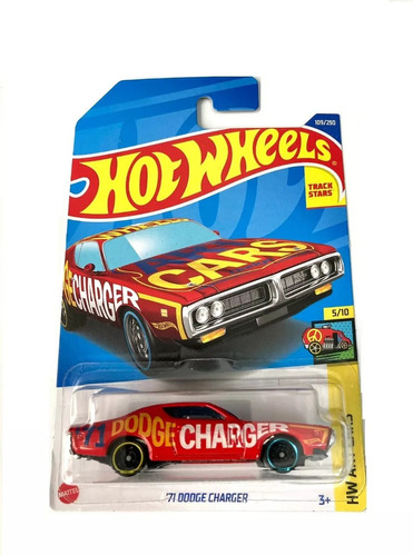 Hot Wheels 71 Dodge Charger Coleccion Art Cars