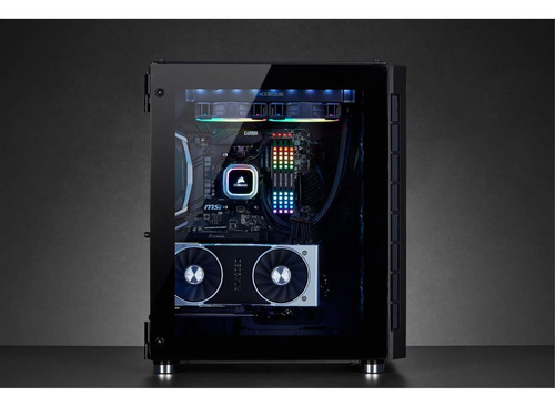 Corsair Crystal Series 680x Rgb High Airflow Glass Atx Smart