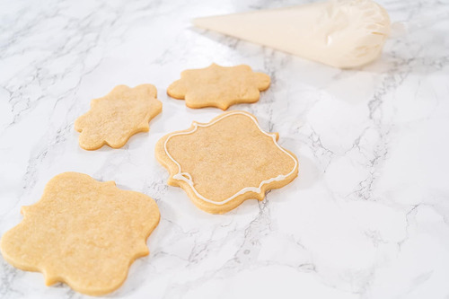 Juego De 2 Placas Para Cortar Galletas De Acero Inoxidable I