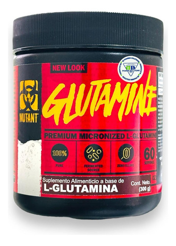 Mutant Glutamine Premium L-gutamina C/300g 