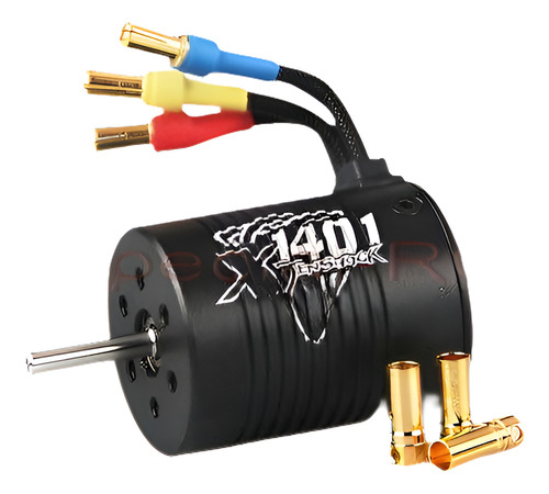 Tenshock X1401 5150kv Motor Sin Escobillas Sin Sensores Para