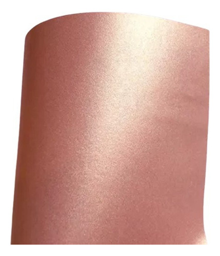 Papel Perolizado Color Plus 180g A4 Rose Gold 100 Folhas