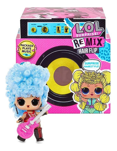 Muñeca Lol Omg Surprise Remix Hair Flip Original Wabro