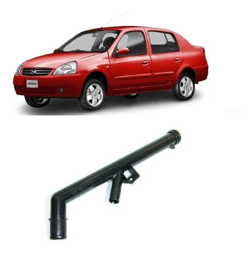 Tubo Agua Enfriamiento Nissan Platina 02-10 1.6 Clio Aprio