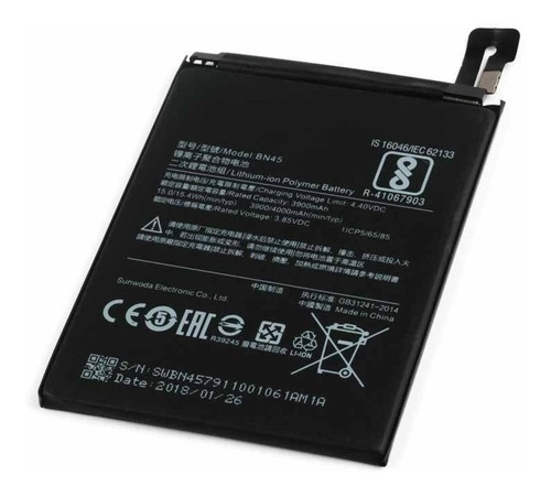 Bateria Xiaomi Redmi Note 5 Bn45 Original Ramos Mejia