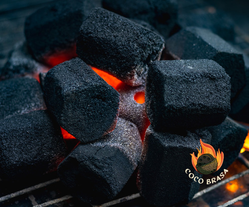 Briquetas De Carbón De Coco 6 Kg, Cocobrasa