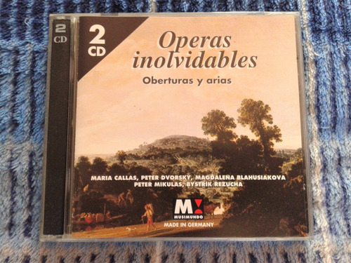 Operas Inolvidables - Operturas Y Arias - 2 Cd - Importados