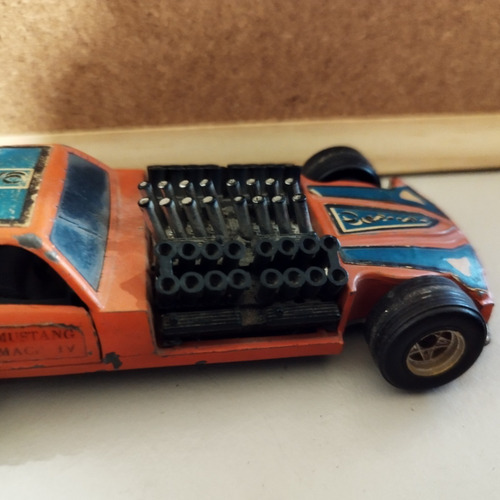 Carro De Juguete Vintage Politoys M27 Mustang Mach Iv 70s