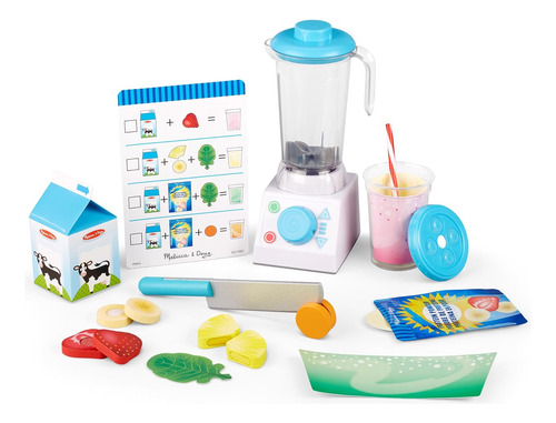 Melissa Doug Smoothie Maker Blender Juego De Licuadora Play