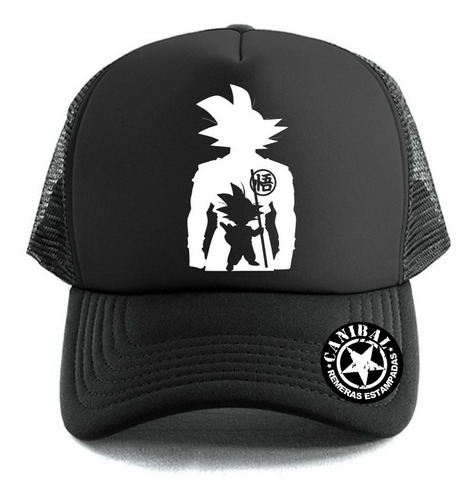 Gorras Trucker Dragon Ball Goku Remeras Estampadas Canibal