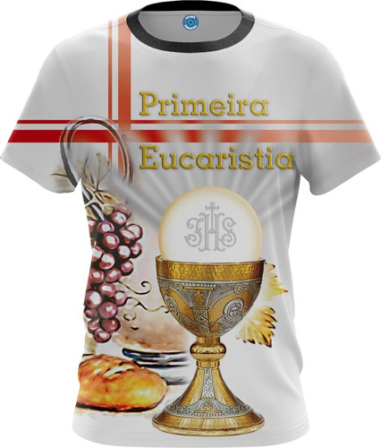 Camisa Eucarestia Ministros Da Fé Religião Paz Sagrado