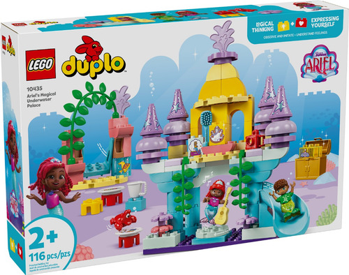 Lego Duplo | Palácio Subaquático Mágico de Ariel da Disney 10435