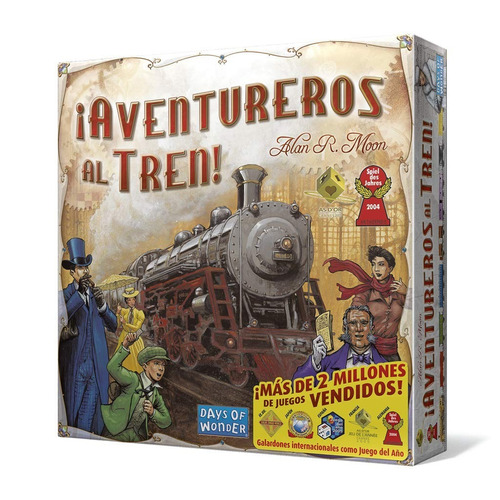 Juego De Mesa Aventureros Al Tren Original Nuevo Sellado 