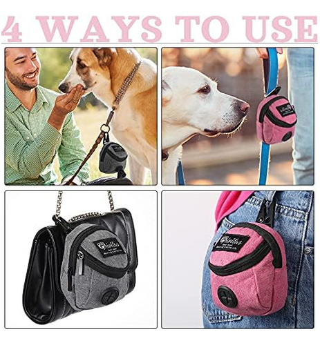 Talltalk 2 Bolsas De Golosinas Para Perros, Bolsa De Golosin