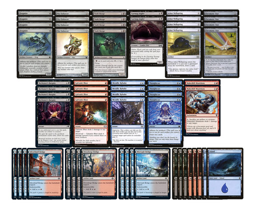 Baraja De Affinity De Nivel 1 Grixis  Hecho A Medida  Magic