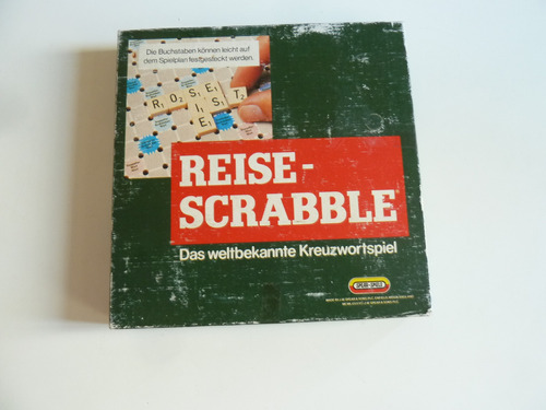 Juego Scrabble Para Jugar En Idioma Alemán, Leer Texto