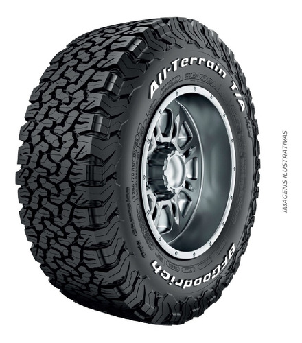 Imagem 1 de 7 de Pneu Bf Goodrich Aro 16 - 235/70 R16 All-terrain Ko2