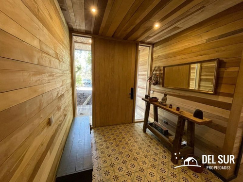 Casa Moderna Rodeada De Bosque En Loteo Urbanizado Sta Clara
