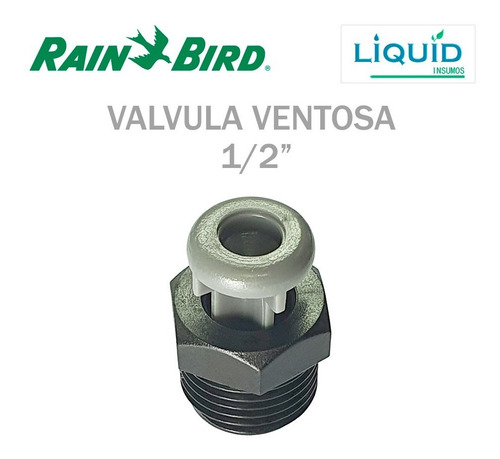 Imagen 2 de 6 de Válvula De Aire Ventosa De ½ Rain Bird Para Goteo