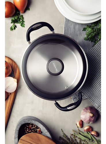 Set Batería Cocina Ollas Tramontina 5 Piezas Solar Silicona