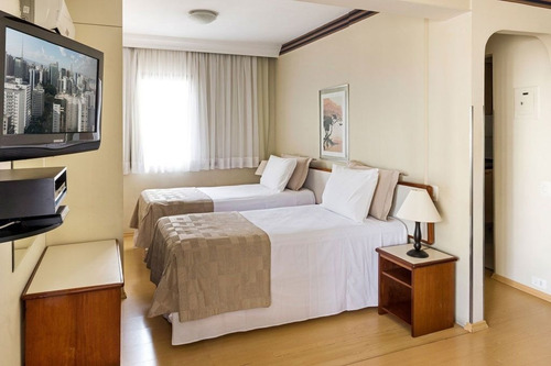 Imagem 4 de 15 de Flat No Jardins No Pool - Sf267
