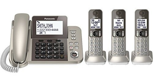 Panasonic Kxtgf353n Dect 3 Handset Landline Telephone