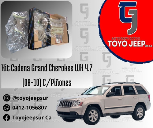 Kit Cadena Grand Cherokee Wk 4.7 (08-10) C/ Piñones